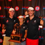 Bob Miller, Karen Lundgren, Kyle Peter of Tecnu Extreme adventure racing win the 2013 USARA National Championships in Indiana