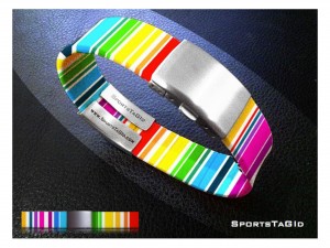 SportsTagBracelet