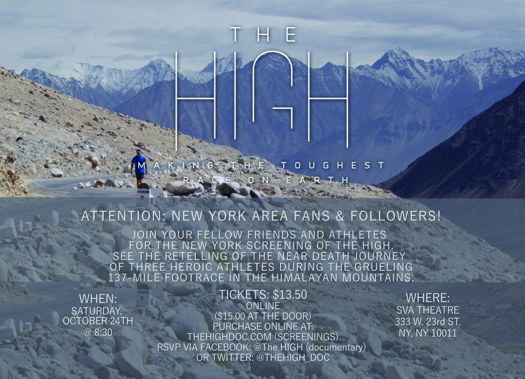 The High ? Making the Toughest Race on Earth